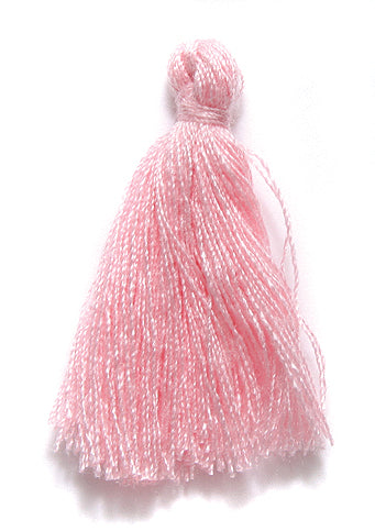 1TA192-C: Cotton Tassel Rosewater 1 Inch 20 Piece 1 Package