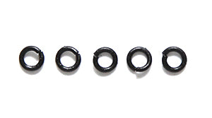 3FI206-MB: Jump Ring Matte Black 3mm 22GA 364PC/7GM