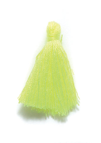 1TA122-C: Cotton Tassel Sunshine Yellow 1 Inch 20 Piece 1 Package