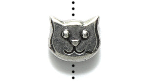 TC5557-AP: Cat Face Ant Pewt