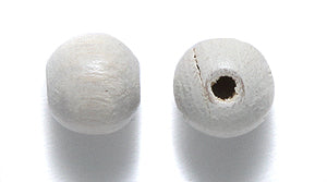 8WO-1R: CZ Wood Round Off White 8mm-100PC