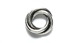 TC5769-AS: Twisted Ring 10mm Ant SIL