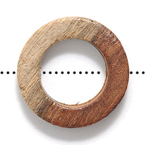 91WO154: Wood Ring 20-22mm 25PC