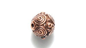 TC5642-AC: Round Spirals 8mm Ant CPPR