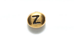 TC510-ZG: Letter Z 6x7mm Ant GLD