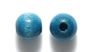 8WO174-CR: CZ Wood Round Blue 8mm-120PC