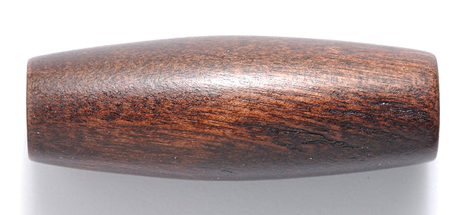 39NW158-25: Wood Oval Dark Brown 18x50mm 25PC