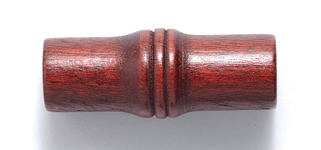 67NW148: Wood Bamboo Shape Mahogany 14x40MM 25PC