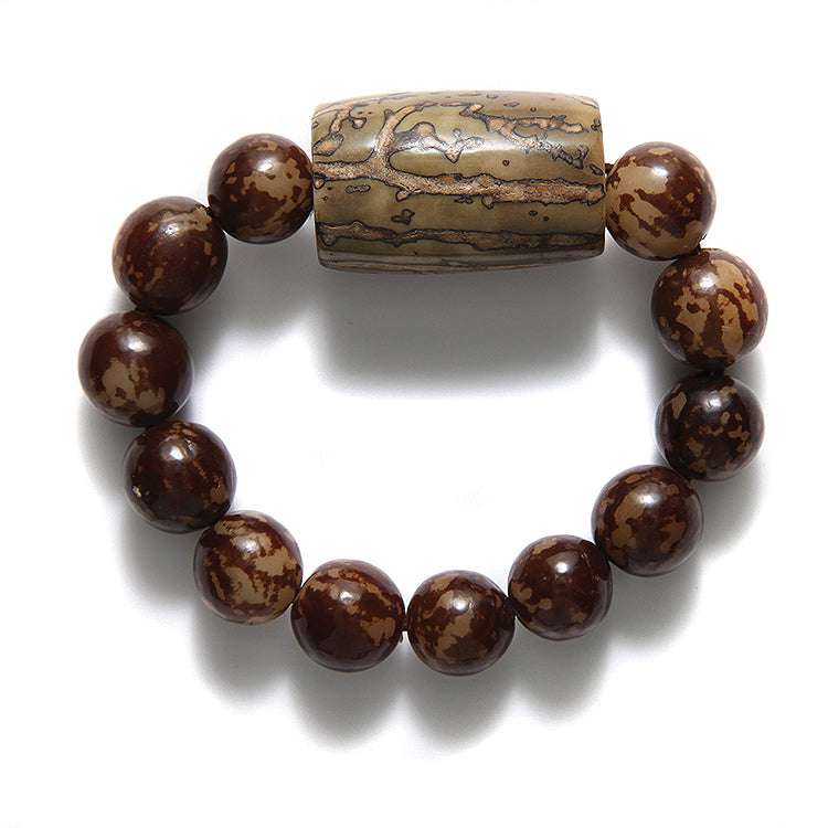 WO4000-1: Buri Nut Bracelet 14mm 1 Each