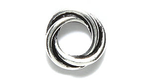 TC5770-AS: Twisted Ring 12mm Ant SIL