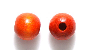 8WO135-CR: CZ Wood Round Orange 8mm-120PC