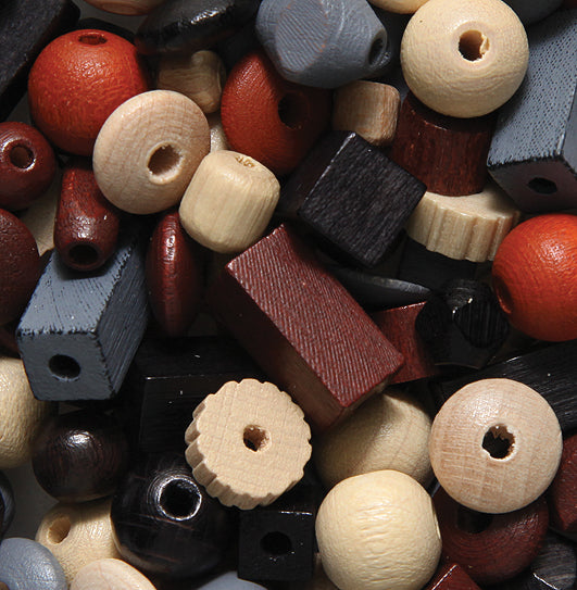 WO525-A: CZ Wood Blue/Brown Mix ASST-250GM