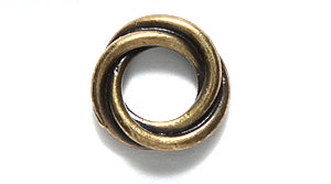 TC5770-AB: Twisted Ring 12mm Ant Brass