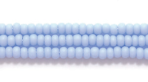 11SB160-MR: CZ Seed Bead Op Pale Blue Matte 11/0-1HK