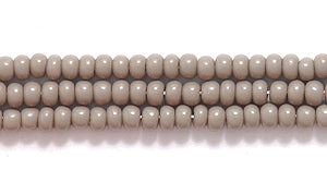 11SB105R: CZ Seed Bead Op Gray 11/0-1HK