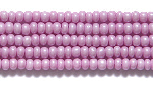 11SB696-AR: CZ Seed Bead Silk DK Pink/violet 11/0-1HK