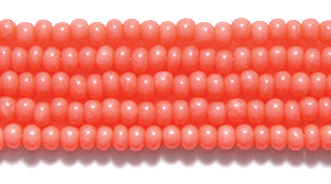 11SB6136R: CZ Seed Bead Sol Gel Coral 11/0-1HK