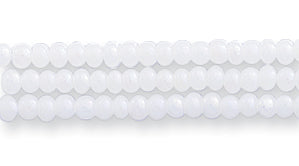 10SB614-ABR: CZ Seed Bead Pearl Alabaster Luster AB 10/0-1HK