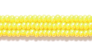 11SB322R: CZ Seed Bead Sfinx LT Yellow 11/0-1HK