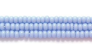 11SB160R: CZ Seed Bead Op Pale Blue 11/0-1HK