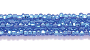 11SB474R: CZ Seed Bead SIL-Line Sapphire 11/0-1HK