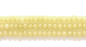 11SB6220R: CZ Seed Bead Sol Gel Old Style Greasy Yellow 11/0-1HK