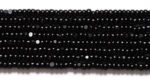 15SB109-CR: CZ Seed Bead True Cut Black 15/0-1HK