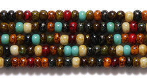 11SB100-STR: CZ Seed Bead Mixed Stone Effect 11/0-1HK