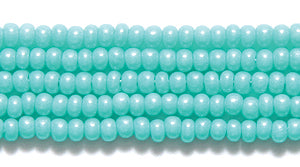 11SB185-TAR: CZ Seed Bead Terra Turquoise Green 11/0-1HK