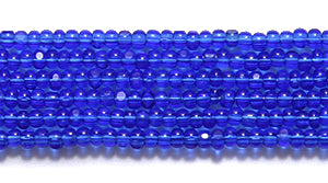 13SB274-CR: CZ Seed Bead Charlotte Trans Sapphire 13/0-1HK