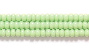 11SB181R: CZ Seed Bead Op Lime Green 11/0-1HK