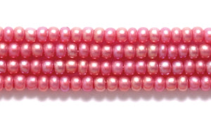 11SB895-ABR: CZ Seed Bead Metallic Fuchsia AB 11/0-1HK