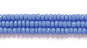 11SB172R: CZ Seed Bead Op LT Blue 11/0-1HK