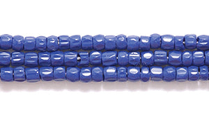 9SC178R: CZ Seed Bead 3-cut Opaque Navy Blue 9/0-1HK