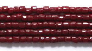 9SC154R: CZ Seed Bead 3-cut MED Brown 9/0-1HK