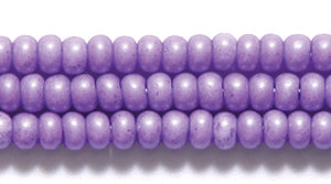 8SB198-TAR: CZ Seed Bead Terra Pearl Opaque Lilac 8/0-1HK