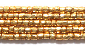 9SC854-GIR: CZ Seed Bead 3-cut Terra Golden Iris 9/0-1HK