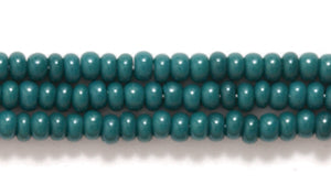 10SB188R: CZ Seed Bead Opaque Forest Green 10/0-1HK