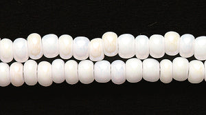 8SB512R: CZ Seed Bead White AB 8/0-1HK