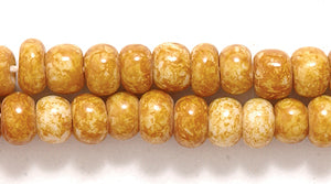 6SB2100R: CZ Seed Bead White Travertine 6/0-6STR