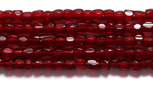 9SC246R: CZ Seed Bead 3-cut Trans Garnet 9/0-1HK