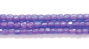 9SC598-CLR: CZ Seed Bead 3-cut Color Lined Amethyst AB 9/0-1HK