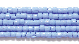 9SC170R: CZ Seed Bead 3-cut Powder Blue 9/0-1HK