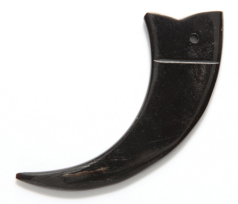 HR342: HR342 Horn Claw Shape Black 80mm 2PC