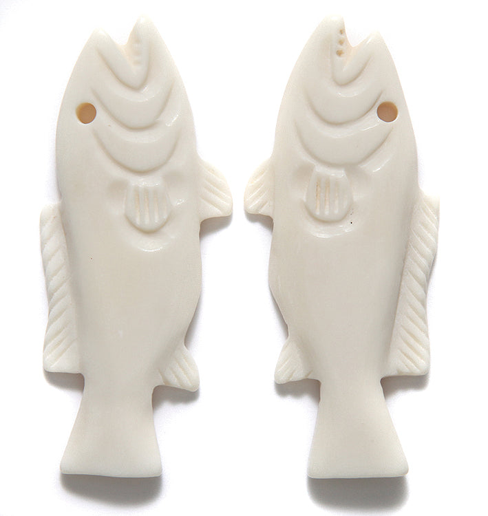 BN375-70: BN375-70 Bone Fish/salmon 25x58mm 1 Pair