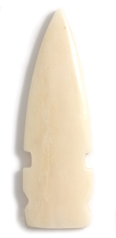 BN292: BN292 Bone Arrowhead 25x66mm 4PC