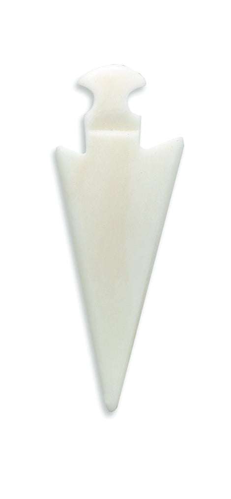 BN294: BN294 Bone Arrow Head 20x58mm No Hole 5PC