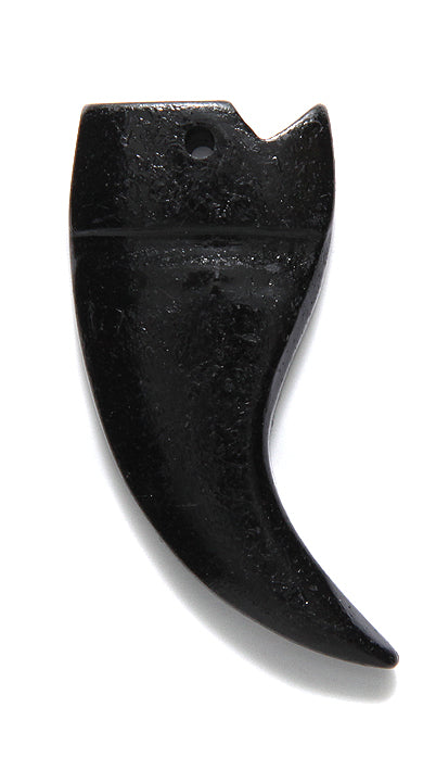 BN375-56: BN375-56 Bone Claw Shape Black 22x46mm 3PC