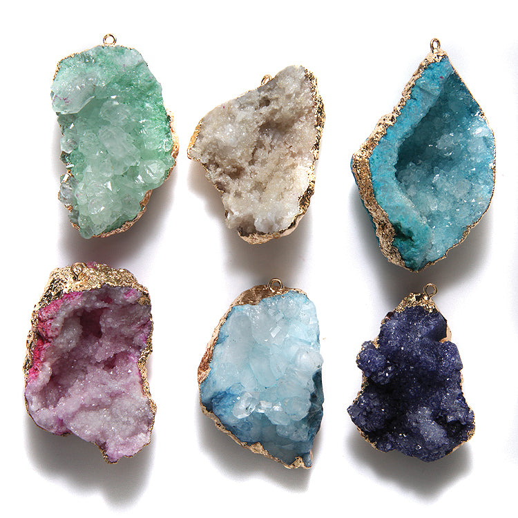 ST25-15MX: Druzy PNDT Gold 35-55mm