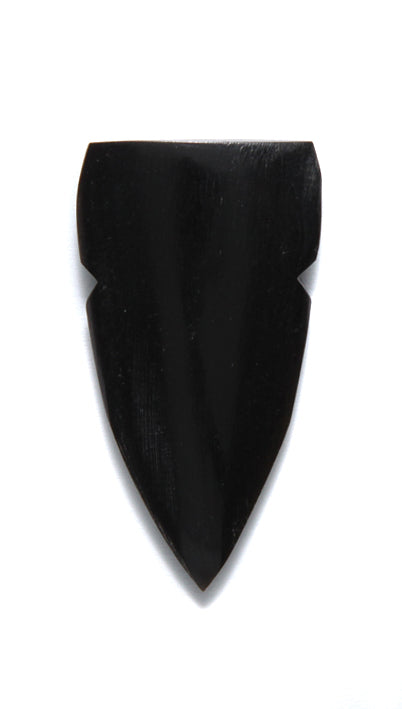 HR293-40B: HR293-40B Horn Spear Head Black 20x40mm 1.5IN 5PC